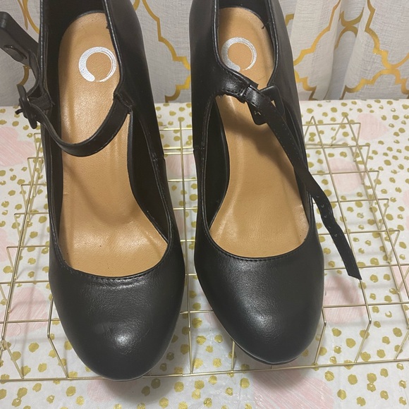 Mary Jane Blocked Heels - Picture 2 of 6